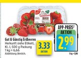 Erdbeeren Angebote von Gut & Günstig bei diska Amberg für 2,99 €