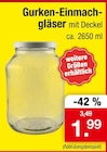 Zimmermann Delmenhorst - Gurken-Einmachgläser mit Deckel Angebot im Prospekt Gurken-Einmachgläser mit Deckel bei Zimmermann im Delmenhorst Prospekt für 1,99 €