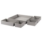 Box 5er-Set grau Angebote von GRÅSIDAN bei IKEA Leverkusen für 4,99 €