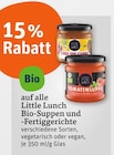 Aktuelle Fertiggerichte Angebote bei tegut in Nürnberg Aktuelles Little Lunch Bio-Suppen und -Fertiggerichte Angebot bei tegut in Nürnberg