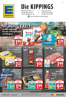 Aktueller EDEKA Prospekt "Aktuelle Angebote" für Köln Aktueller EDEKA Prospekt für Köln mit Seiten