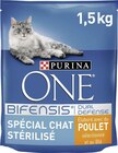 Croquettes spécial chat stérilisé Poulet - PURINA One en promo chez Casino Supermarchés Valence à 5,10 €