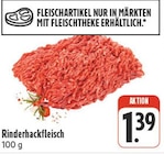 Rinderhackfleisch Angebote bei nah und gut Ansbach für 1,39 €