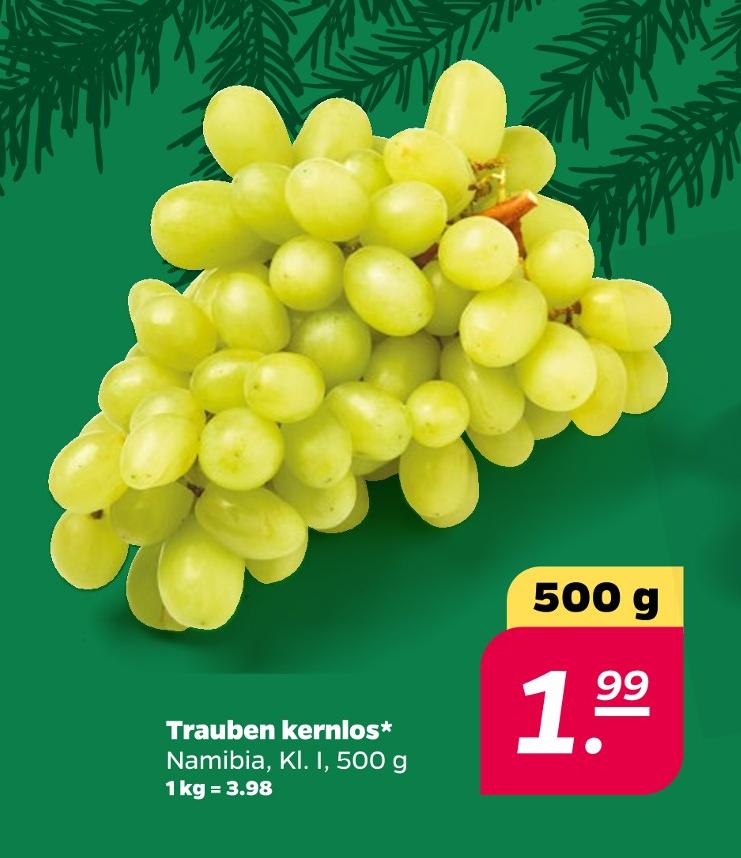Trauben kernlos