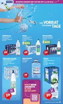 Volvic im aktuellen Getränke Hoffmann Prospekt (Ahlen) Volvic im Getränke Hoffmann Prospekt "Aktuelle Angebote" mit 9 Seiten (Ahlen)