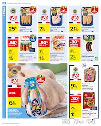 Prix et réduction Poulet Fermier dans le prospectus Carrefour Market en cours Offre Poulet Fermier dans le catalogue Carrefour Market du moment à la page 16