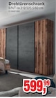 Drehtürenschrank Sarnia im Angebot bei Die Möbelfundgrube in St. Ingbert Drehtürenschrank Sarnia Angebote bei Die Möbelfundgrube St. Ingbert für 599,99 €