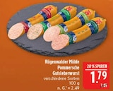 Pommersche Gutsleberwurst Angebote von Rügenwalder Mühle bei Marktkauf Erlangen für 1,79 €