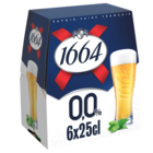Bière sans alcool - 1664 en promo chez Carrefour Nantes à 4,99 €