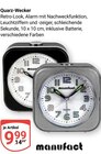 Aktuelles Quarz-Wecker Angebot bei GLOBUS in Wiesbaden ab 9,99 €