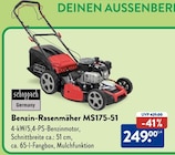 Benzin-Rasenmäher MS175-51 bei ALDI SÜD im Hellenthal Prospekt für 249,00 €