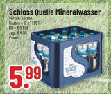 Mineralwasser im Angebot bei Trinkgut in Bergisch Gladbach Mineralwasser Angebote von Schloss Quelle bei Trinkgut Bergisch Gladbach für 5,99 €