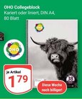 Collegeblock im Angebot bei GLOBUS in Neunkirchen Collegeblock Angebote von OHO bei GLOBUS Neunkirchen für 1,79 €