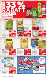 Aktueller Kaufland Prospekt mit Sauerkraut, "UNSERE MEGA ANGEBOTE", Seite 25