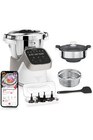 Robot cuiseur Moulinex Companion Pro YY5286FG avec balance intégrée + cuiseur vapeur - Moulinex à 699,99 € dans le catalogue Darty