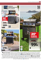 Barbecue À Gaz Angebote im Prospekt "Mobilier de jardin" von Carrefour Market auf Seite 25