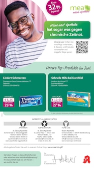 Aktueller mea - meine apotheke Prospekt (Isen, 4 Seiten zum blättern mea - meine apotheke Prospekt Unsere Juni-Angebote mit 4 Seiten