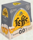 Bière d'Abbaye Blonde Sans Alcool 0.0% - LEFFE à 2,97 € dans le catalogue Intermarché Super