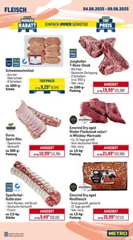 Rindfleisch im METRO Prospekt "Wochenangebote + Metro Markets" mit 27 Seiten (Gelsenkirchen)