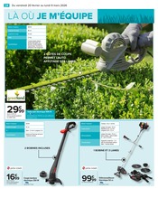 Débroussailleuse Angebote im Prospekt "JARDIN LÀ OÙ LA VIE SE CULTIVE" von Carrefour Débroussailleuse Angebote im Prospekt "JARDIN LÀ OÙ LA VIE SE CULTIVE" von Carrefour auf Seite 26