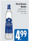 Wodka im E xpress Prospekt Wodka von Fürst Uranov im aktuellen E xpress Prospekt für 4,99 €