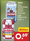 Bier Angebote von Astra bei Netto Marken-Discount Varel für 0,69 €