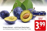 Zwetschgen bei EDEKA im Pirmasens Prospekt für 3,99 €