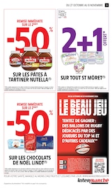 Promos Chocolat dans le catalogue "Intermarché" de Intermarché Contact Chocolat en promo dans le catalogue Intermarché Contact à la page 3