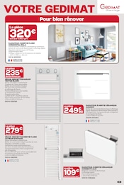 Offre Chauffage dans le catalogue Gedimat du moment à la page 19