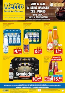 Netto Marken-Discount Prospekt "DER ORT, AN DEM DU IMMER AUSGEZEICHNETE PREISE FINDEST." mit  Seiten (Wustermark)