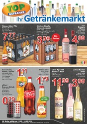 Aktueller TOP Getränke Prospekt mit Energydrink, "Aktuelle Angebote", Seite 1