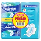 Protections hygiéniques "Pack Promo" - ALWAYS en promo chez Carrefour Protections hygiéniques "Pack Promo" - ALWAYS dans le catalogue Carrefour