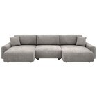 Wohnlandschaft inkl.Funktionen Grau Webstoff von XXXLutz im aktuellen XXXLutz Möbelhäuser Prospekt