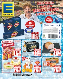 Bier Angebot im aktuellen EDEKA Prospekt auf Seite 1