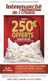 Prospectus Intermarché à Orgon, "JUSQU'À 250€ OFFERTS EN BONS D'ACHAT", 80 pages de promos valables du 19/11/2024 au 01/12/2024