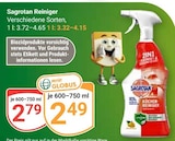 Reiniger Angebote von Sagrotan bei GLOBUS Hanau für 2,49 €