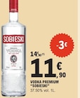 Vodka premium - SOBIESKI en promo chez E.Leclerc Bourges à 11,90 €