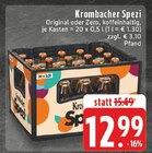Aktuelles Spezi Original oder Zero Angebot bei EDEKA in Bornheim ab 12,99 €