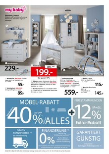 Babyzimmer im Zurbrüggen Prospekt "Aktuelle Angebote" mit 6 Seiten (Bochum)