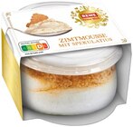 Haselnusscreme mit Vanillekipferl- oder Zimtmousse mit Spekulatius im REWE Prospekt Haselnusscreme mit Vanillekipferl- oder Zimtmousse mit Spekulatius von REWE Feine Welt im aktuellen REWE Prospekt für 1,39 €