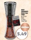 Bird’s Eye Chili von BEST MOMENTS für 5,49 € bei Penny-Markt im Angebot Bird’s Eye Chili von BEST MOMENTS im aktuellen Penny-Markt Prospekt