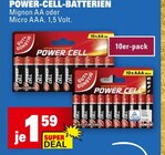 Power-Cell-Batterien Mignon AA im Angebot bei Marktkauf in Stuttgart Power-Cell-Batterien Mignon AA Angebote von Gut & Günstig bei Marktkauf Stuttgart für 1,59 €