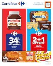 Nutella Angebote im Prospekt "Carrefour" von Carrefour auf Seite 1