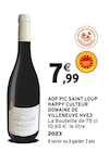 AOP Pic Saint Loup Happy Culteur - Domaine de Villeneuve en promo chez Intermarché AOP Pic Saint Loup Happy Culteur - Domaine de Villeneuve dans le catalogue Intermarché
