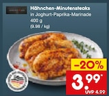 Aktuelles Hähnchen-Minutensteaks Angebot bei Netto Marken-Discount in Reutlingen ab 3,99 €