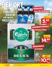 Bier im Netto Marken-Discount Prospekt "Aktuelle Angebote" mit 55 Seiten (Rastatt)