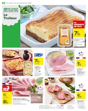 Promos Jambon cuit dans le catalogue "NOUVELLE ANNÉE MEILLEURE PROMO" de Carrefour à la page 30