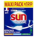 Tablettes lave vaisselle "Maxi Pack" - SUN en promo chez Carrefour Market Colomiers à 11,80 €