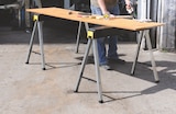 Paire de chevalets de sciage pliables - STANLEY - Screwfix à Amiens Paire de chevalets de sciage pliables - STANLEY en promo chez Screwfix Amiens à 59,99 €