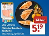 Hähnchenbrustfilet, Teilstücke von Meine Metzgerei im aktuellen ALDI SÜD Prospekt für 5,19 €